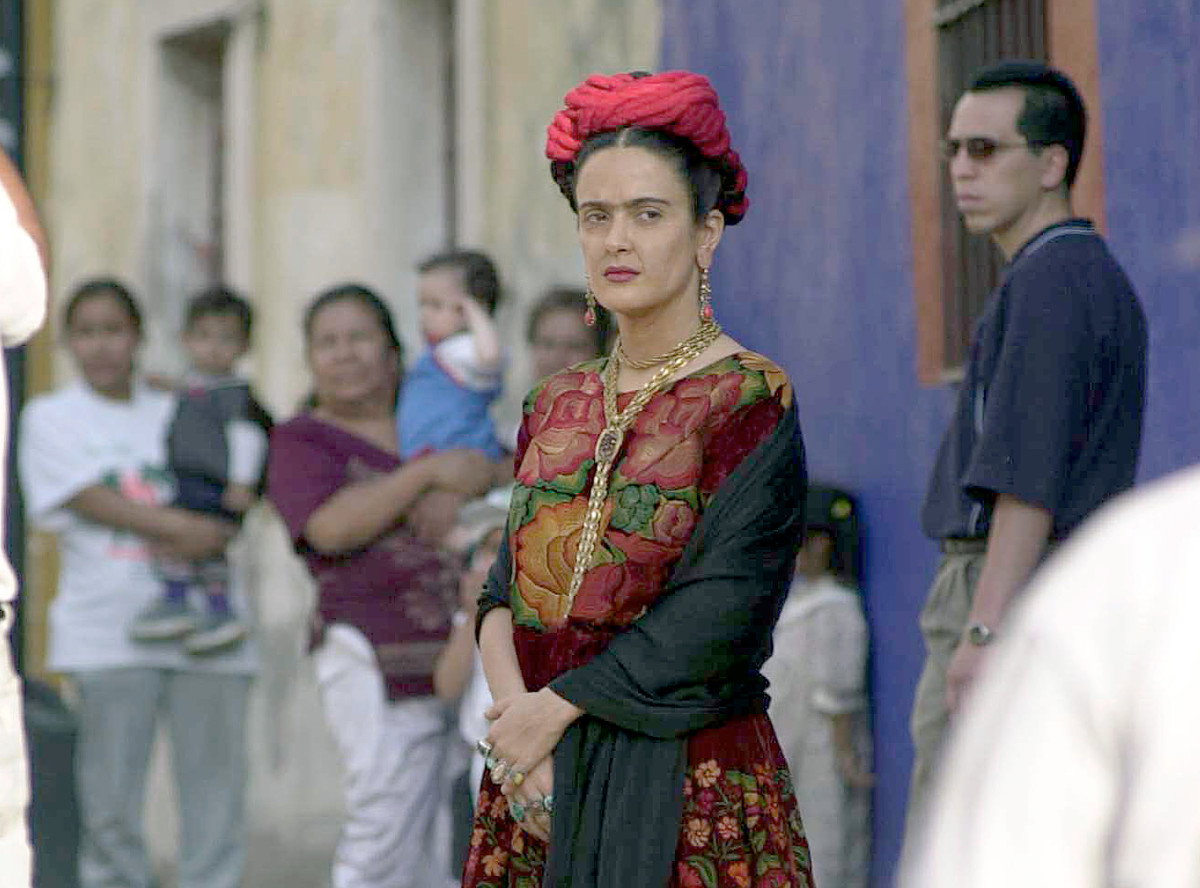 Salma Hayek na planie "Fridy"