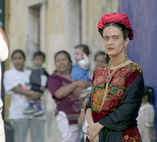 Salma Hayek na planie "Fridy"