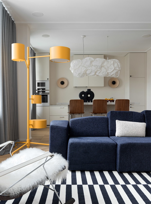 Apartament Wings w Mińsku, projekt: Svetlana Koleda z KOS studio