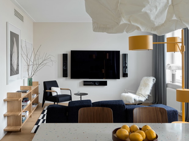 Apartament Wings w Mińsku, projekt: Svetlana Koleda z KOS studio