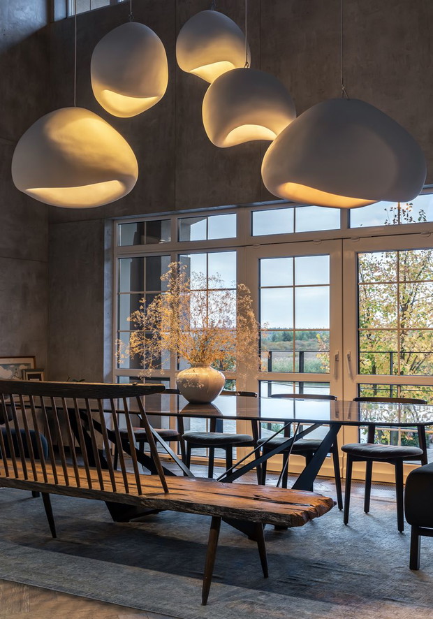 Dom pod Kijowem, projekt: Sergey Makhno Architekci