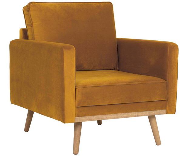Fotel z aksamitu Saint, 2299 zł, Westwing Collection, WestwingNow