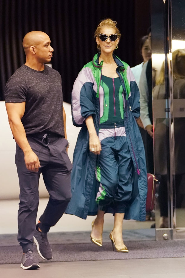 Celine Dion Arrives In Taipei