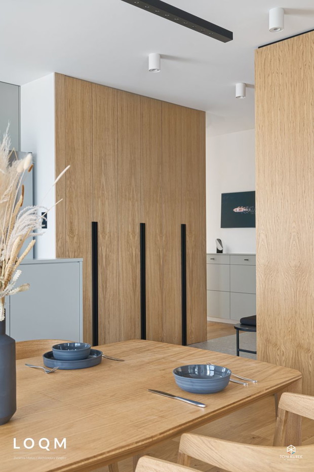 Fregata - apartament na Mazurach, projekt: Zuzanna Motus, Pracownia Architektury Wnętrz LOQM