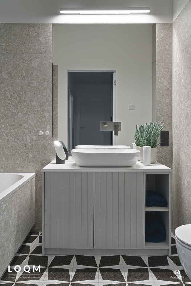 Fregata - apartament na Mazurach, projekt: Zuzanna Motus, Pracownia Architektury Wnętrz LOQM