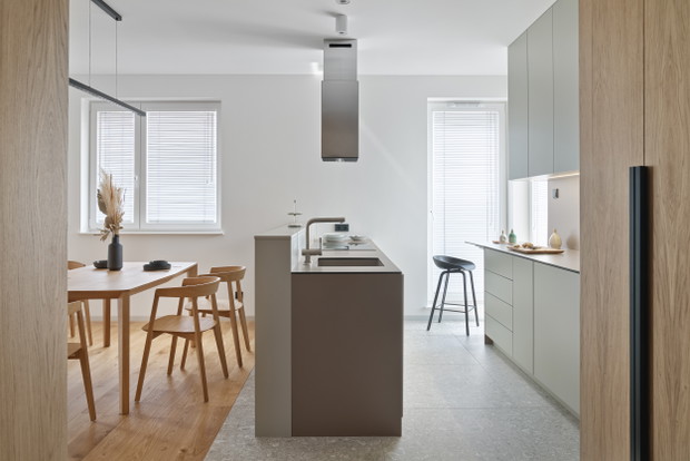 Fregata - apartament na Mazurach, projekt: Zuzanna Motus, Pracownia Architektury Wnętrz LOQM