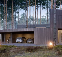 Circle Wood , dom jak pień, projekt: Przemek Olczyk / Mobius Architekci