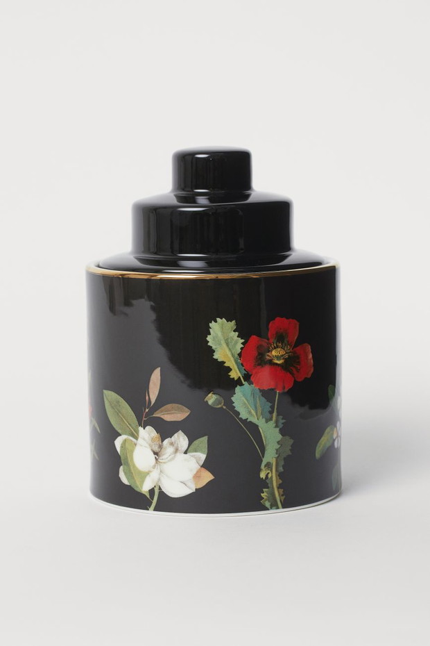 Kolekcja British Museum x H&M Home, Pojemnik z motywem kwiatowym 59,99 PLN