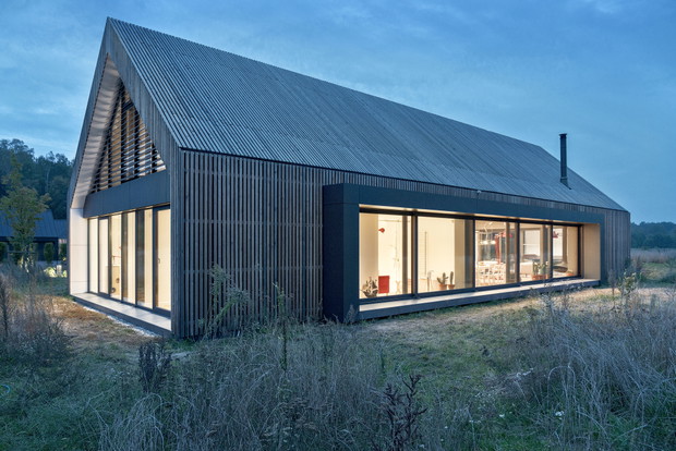 Dom POZ_7 w Wielkopolsce, projekt: pracownia PL.architekci