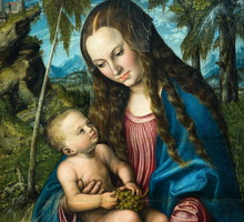 1. Lucas Cranach st., Madonna pod jodłami, ok. 1510