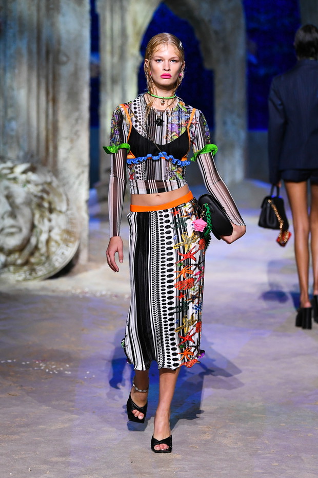 Versace wiosna-lato 2021