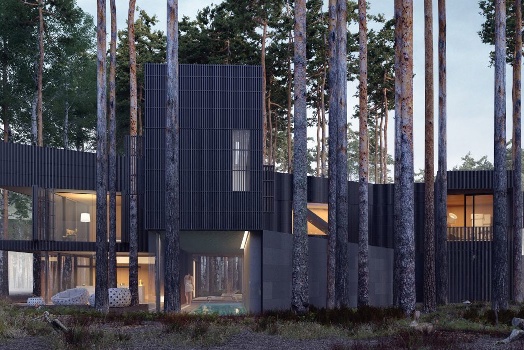 Wind House, projekt: Przemek Olczyk Mobius Architekci
