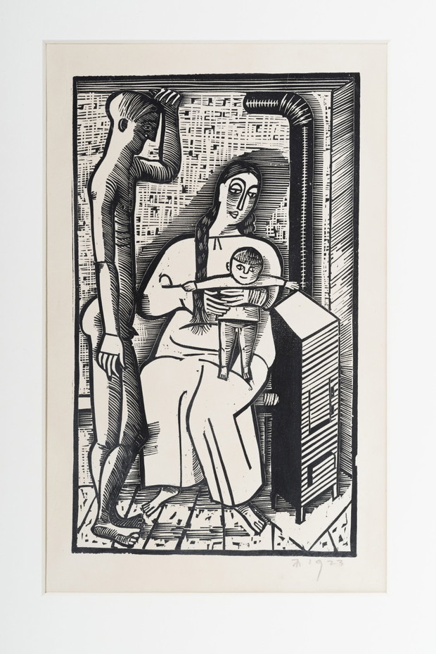 Bauhaus, Rodzina przy piecu, Gerhardt Marcks