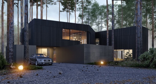 Wind House, projekt: Przemek Olczyk Mobius Architekci