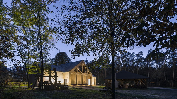 Centrum Promocji Drewna, projekt: MMA Pracownia Architektury