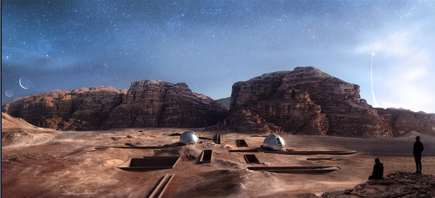 Anna Jaruga-Rozdolska, projekt ośrodka badawczego w Wadi Rum w Jordanii