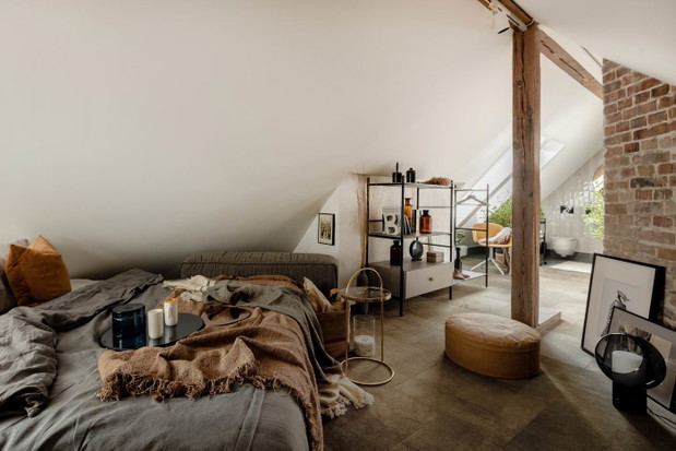 Loft w sercu Warszawy, projekt: Modoso