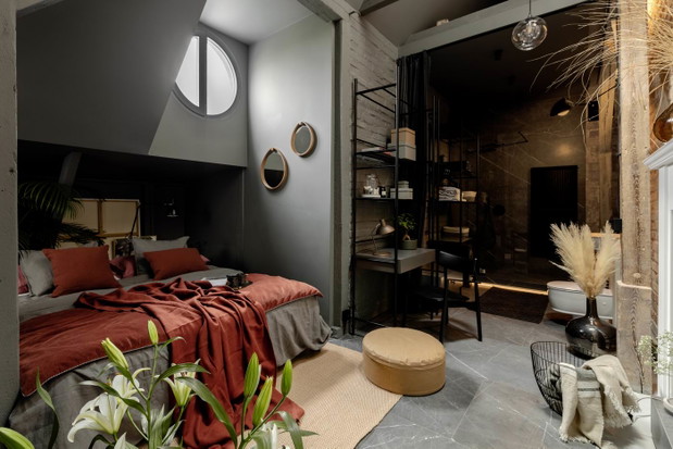 Loft w sercu Warszawy, projekt: Modoso