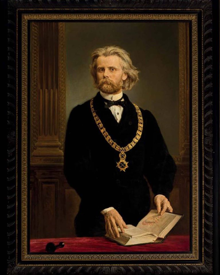 "Portret prof. dr. Karola Gilewskiego" , Jan Matejko
