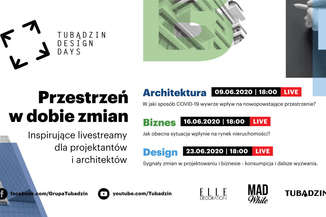 „Przestrzeń w dobie zmian” cykl spotkań dla architektów i projektantów