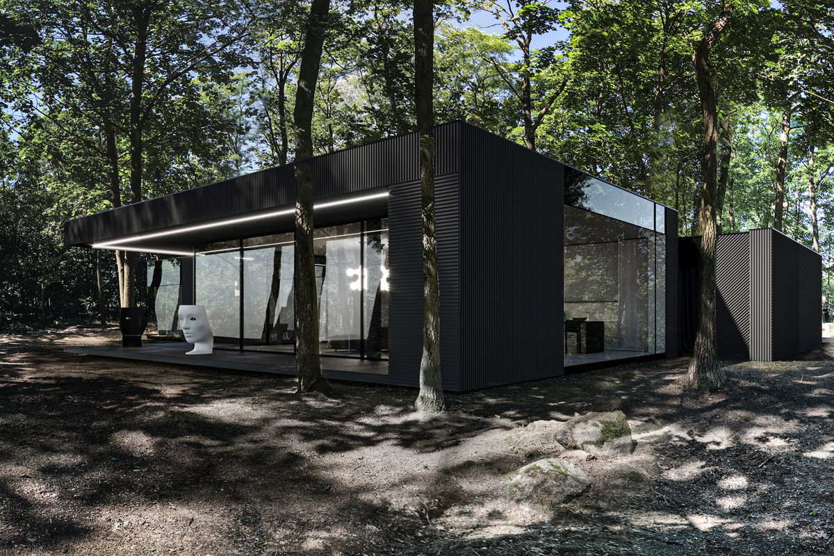 RE: DARK HOUSE, projekt Marcin Tomaszewski, pracownia REFORM Architekt