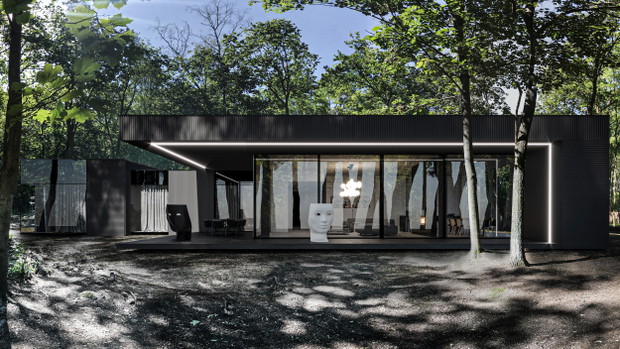 RE: DARK HOUSE, projekt Marcin Tomaszewski, pracownia REFORM Architekt