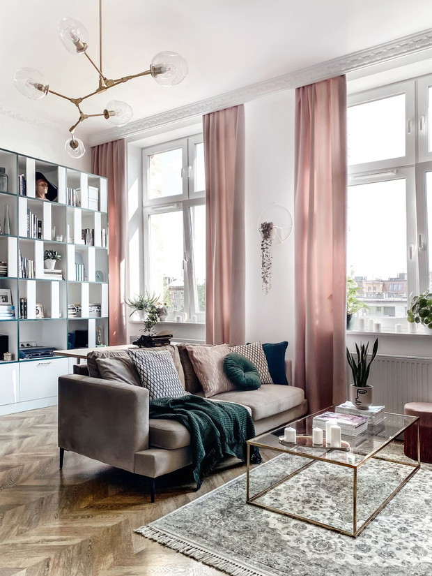 Mieszkanie we Wrocławskiej kamienicy, projekt: Aleksandra Bartoszuk, BOLD Design