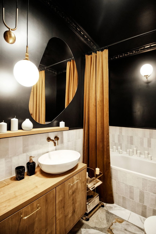 Mieszkanie we Wrocławskiej kamienicy, projekt: Aleksandra Bartoszuk, BOLD Design