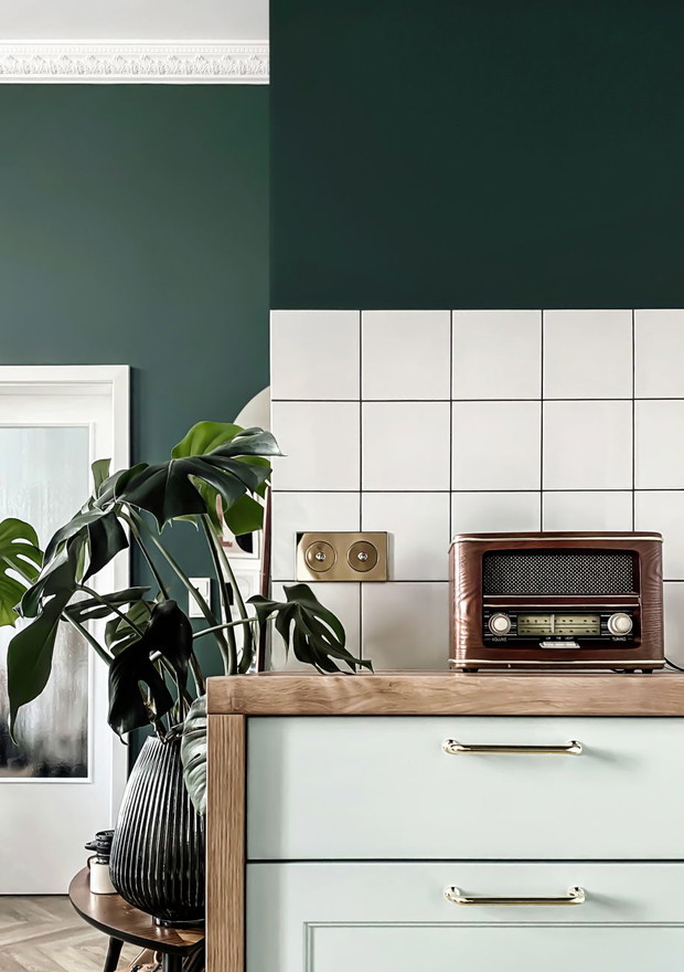 Mieszkanie we Wrocławskiej kamienicy, projekt: Aleksandra Bartoszuk, BOLD Design