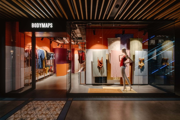 Pop-up BODYMAPS, projekt: grupa Mili Młodzi Ludzie