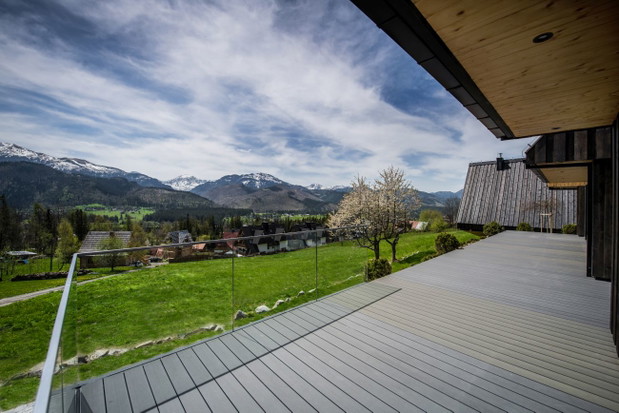The Boats - domki z widokiem na Tatry, projekt: Karpiel Steindel Architekci
