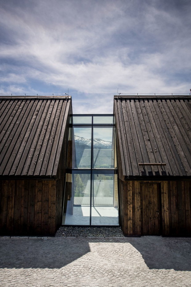 The Boats - domki z widokiem na Tatry, projekt: Karpiel Steindel Architekci
