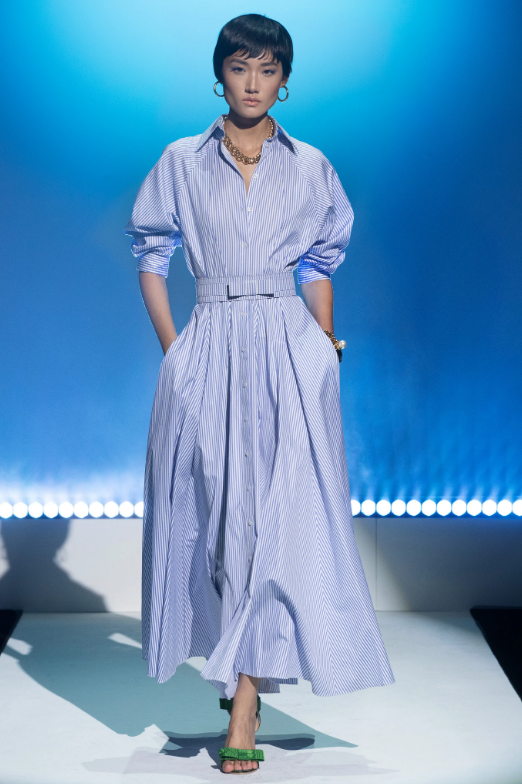 Kolekcja Brandon Maxwell wiosna-lato 2021