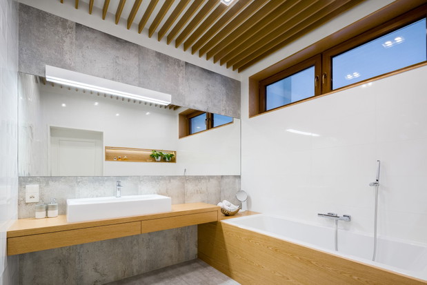 Dom pod Łodzią, projekt: 3XEL Architekci: Justyna Ławrynowicz i Patryk Ławrynowicz