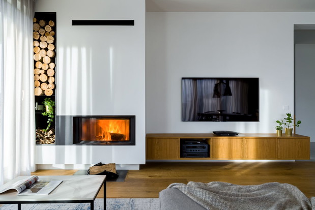 Dom pod Łodzią, projekt: 3XEL Architekci: Justyna Ławrynowicz i Patryk Ławrynowicz