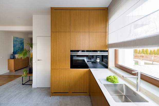 Dom pod Łodzią, projekt: 3XEL Architekci: Justyna Ławrynowicz i Patryk Ławrynowicz