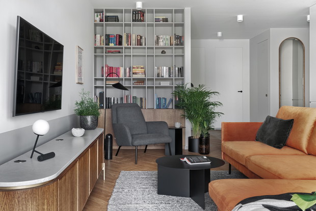 Mieszkanie w Gdańsku, projekt: Raca Architekci (Marta i Michał Raca)