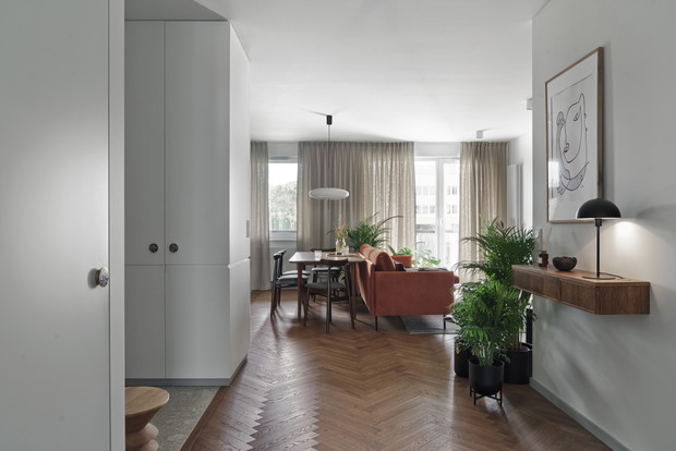 Mieszkanie w Gdańsku, projekt: Raca Architekci (Marta i Michał Raca)