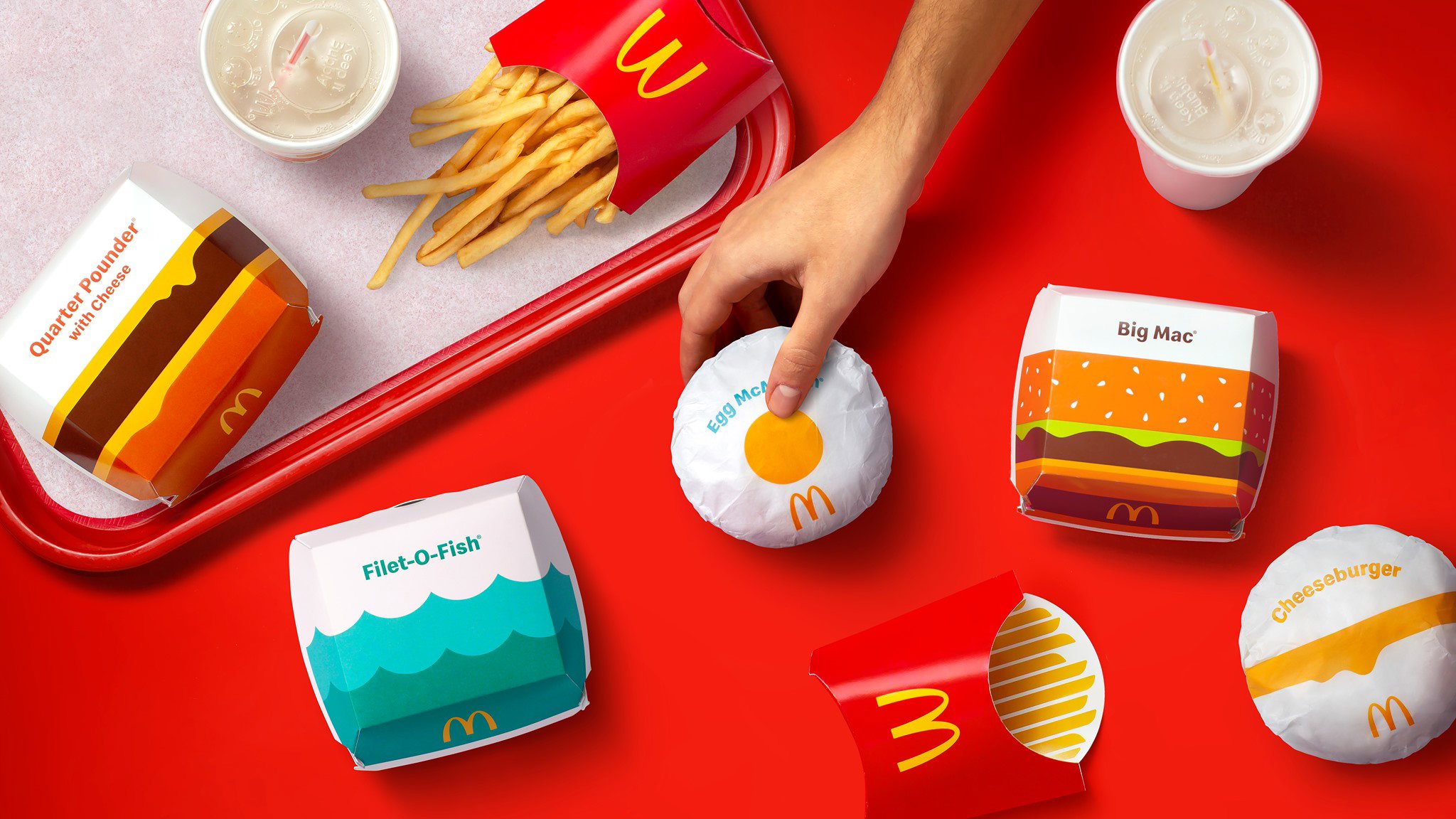 Nowe opakowania w McDonald's
