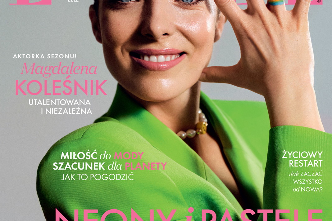 ELLE 4/21, na okładce Magdalena Koleśnik