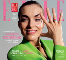 ELLE 4/21, na okładce Magdalena Koleśnik