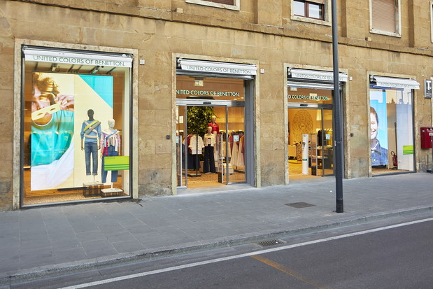 Nowy sklep Benettona we Florencji