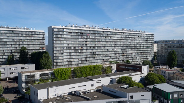 Transformation of G, H, I Buildings, Grand Parc, 530 Units, Social Housing (with Frédéric Druot and Christophe Hutin)