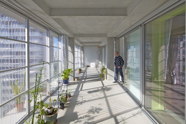 Transformation of G, H, I Buildings, Grand Parc, 530 Units, Social Housing (with Frédéric Druot and Christophe Hutin)