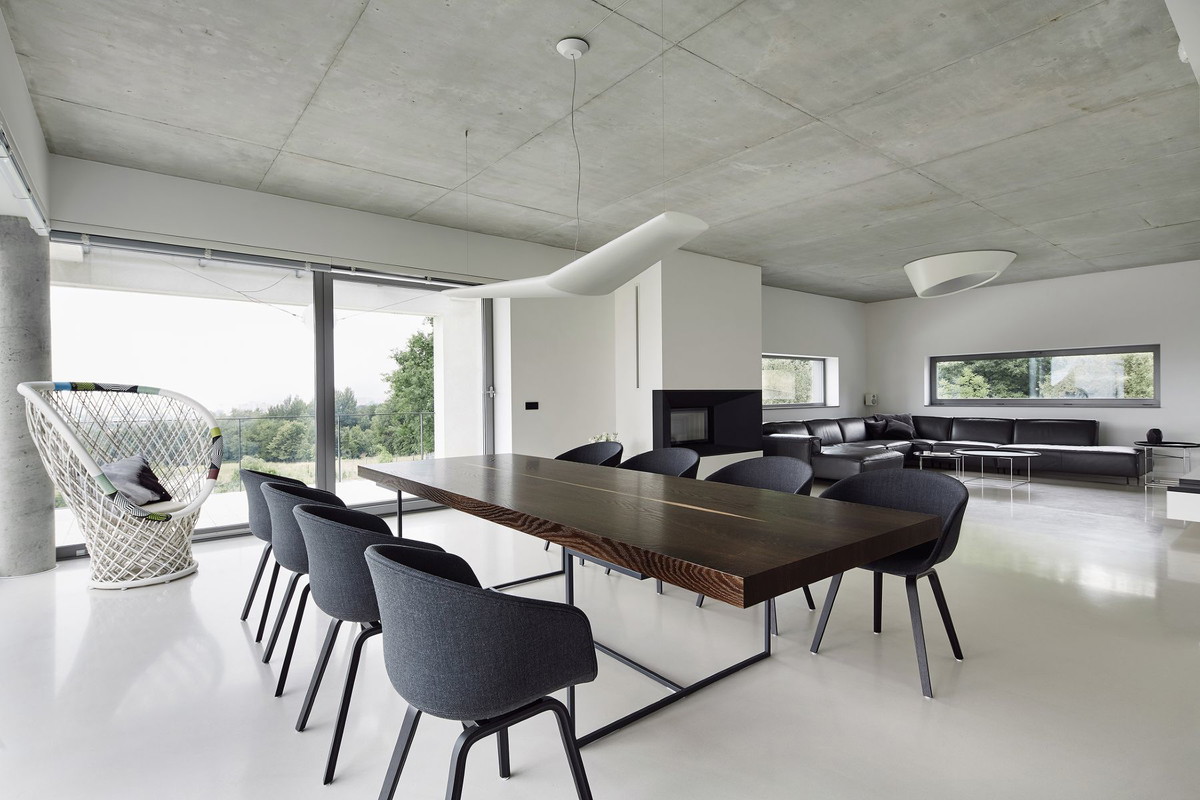 Dom w minimalistycznym stylu, projekt: studio architektury Momo