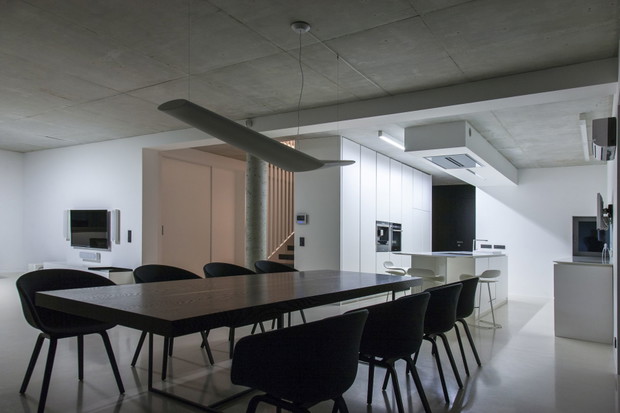 Dom w minimalistycznym stylu, projekt: studio architektury Momo