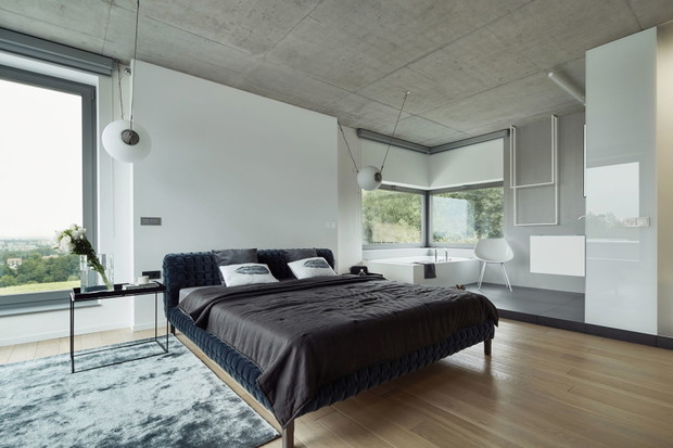 Dom w minimalistycznym stylu, projekt: studio architektury Momo