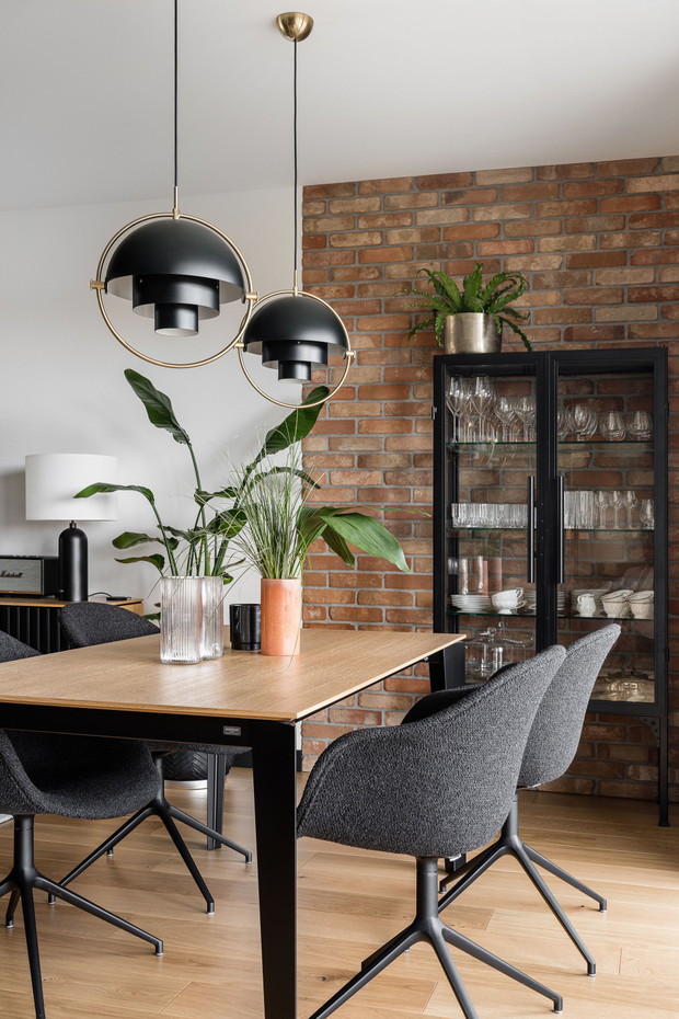Mieszkanie w industrialnym stylu, projekt: Agata Brach Architekt autorska pracowania projektowa