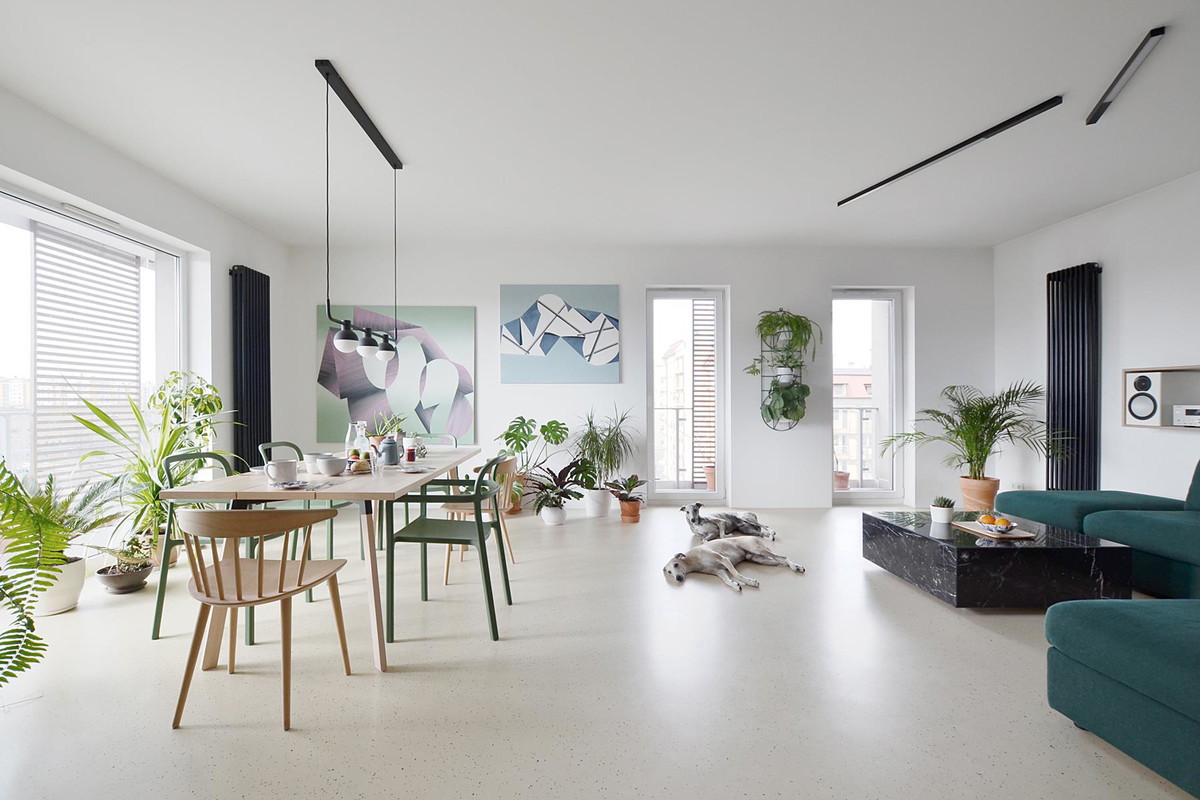 Mieszkanie w Katowicach, projekt: Grzegorz Layer Architekt