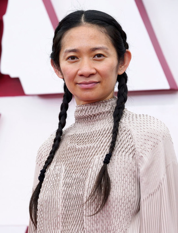 Fryzury i makijaże na Oscarach 2021: Chloe Zhao